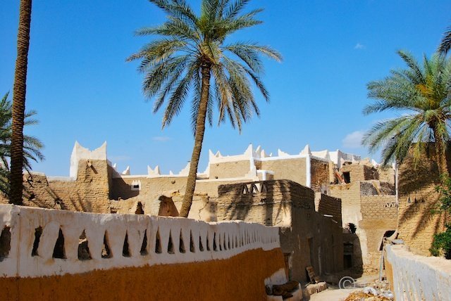 Ghadames: medina walls