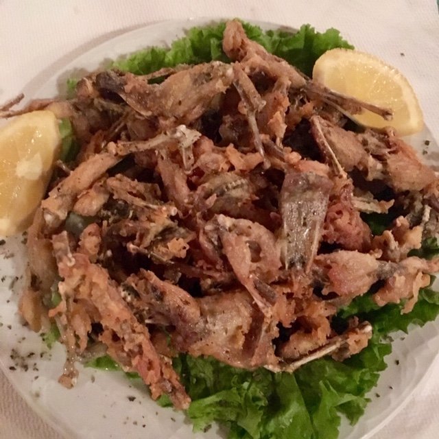 Bretkosa - or batter fried frogs