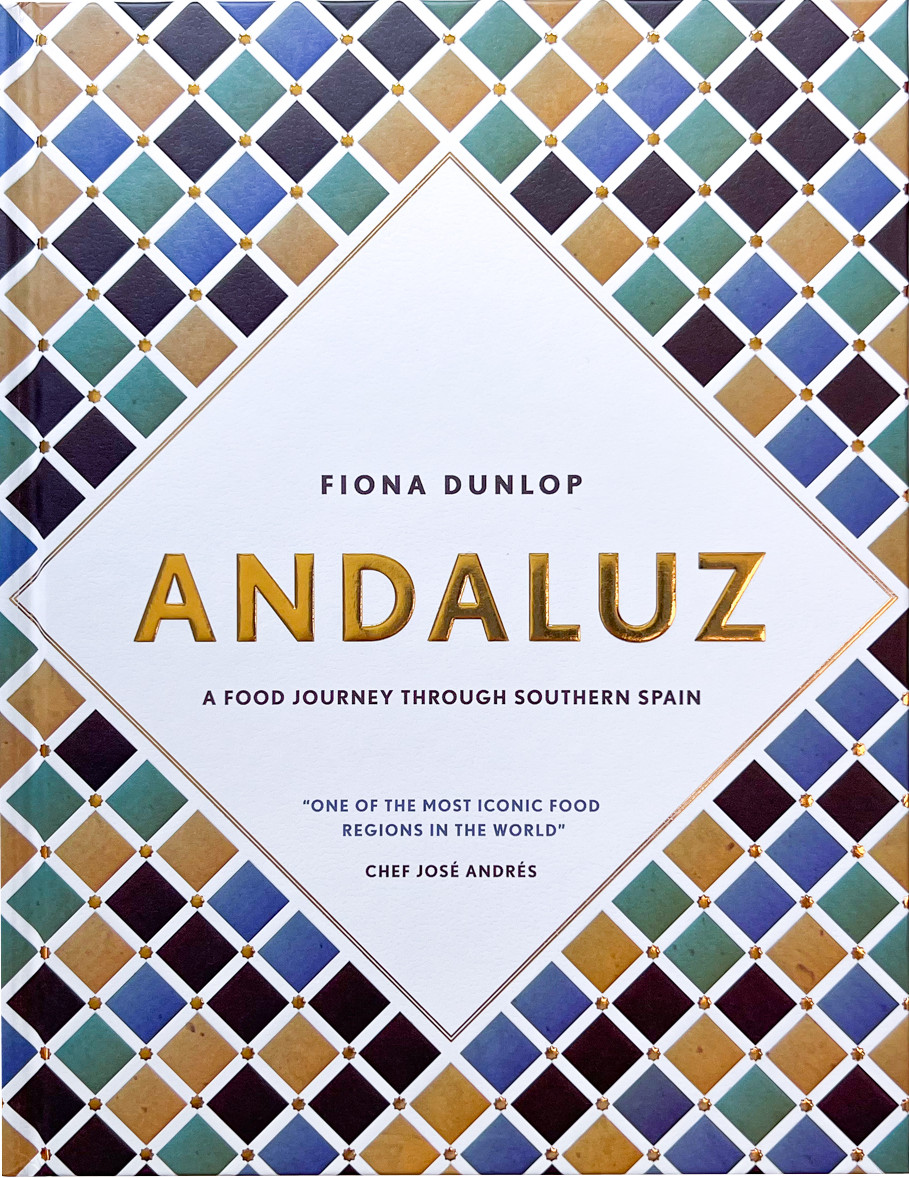 Andaluz Book written by Fiona Dunlop, here featuring a second cover design